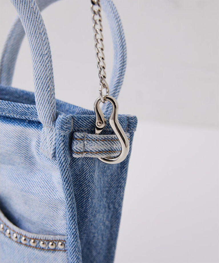  「【Jeanie Blue】STUDS MINI TOTE」|トートバッグ|