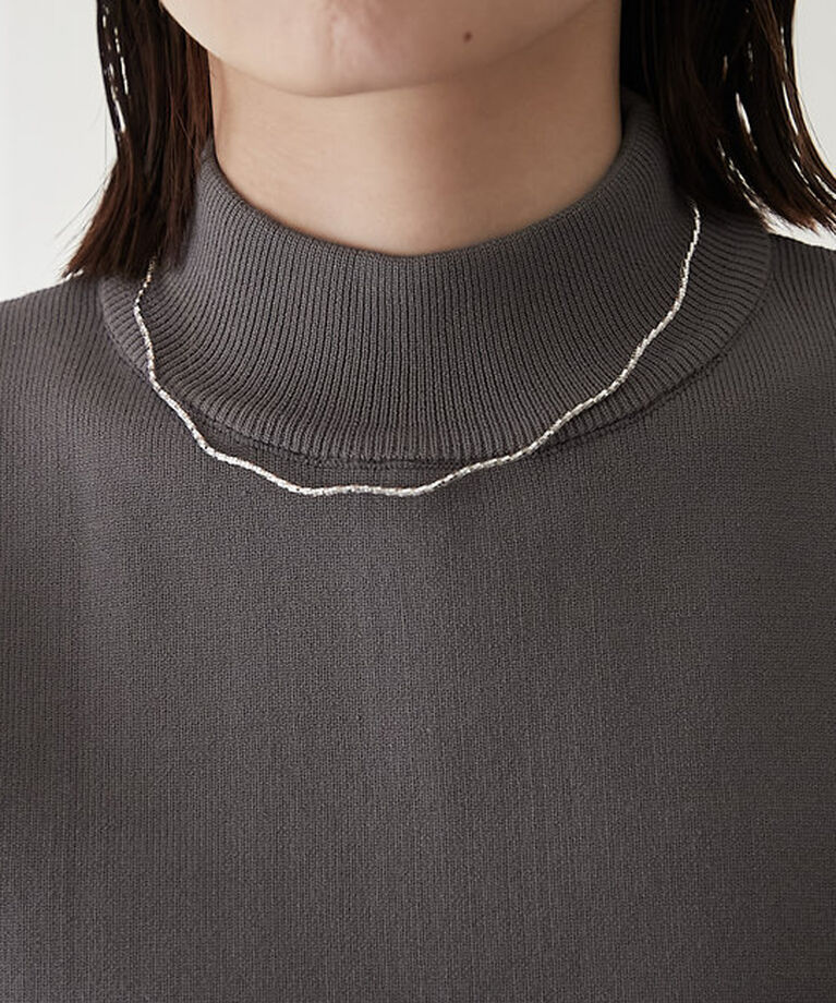  「［Eau］shiny wave necklace」|ネックレス|