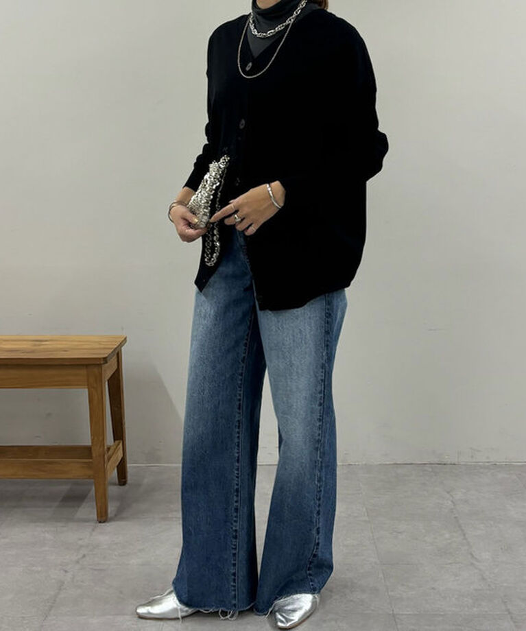  「カシュクールニットカーディガン」|カーディガン|