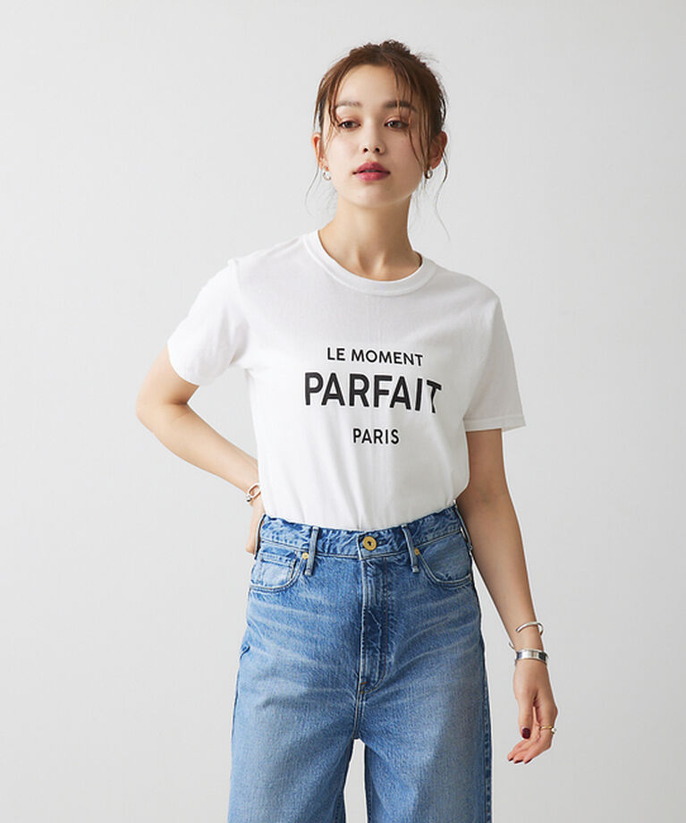 Rouge vif「コンパクト ロゴＴシャツ」|Tシャツ・カットソー|