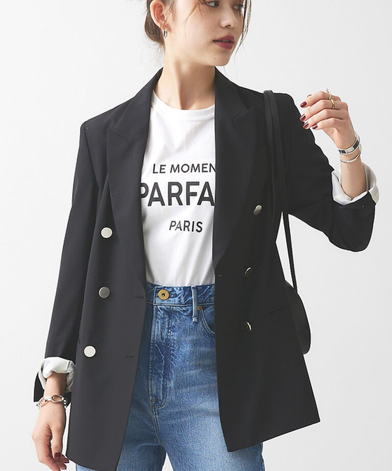 Rouge vif「コンパクト ロゴＴシャツ」|Tシャツ・カットソー|