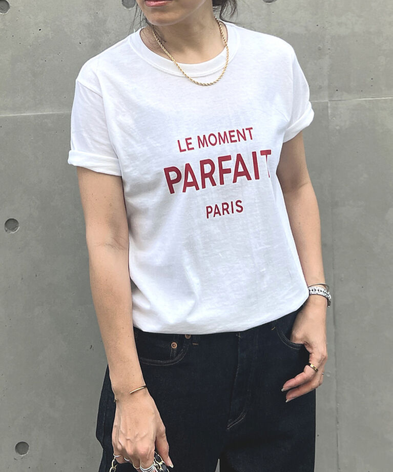 Rouge vif「コンパクト ロゴＴシャツ」|Tシャツ・カットソー|