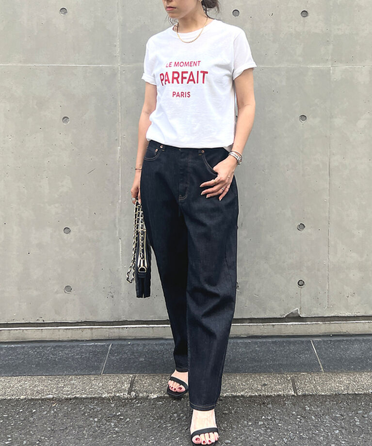 Rouge vif「コンパクト ロゴＴシャツ」|Tシャツ・カットソー|