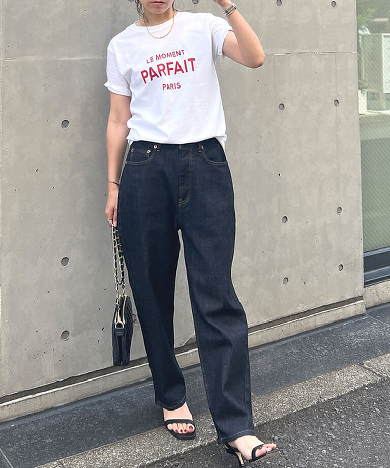 Rouge vif「コンパクト ロゴＴシャツ」|Tシャツ・カットソー|