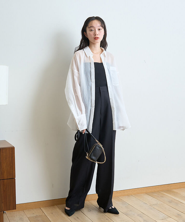 Rouge vif「【セットアップ対応】エアリーボイルパンツ」|その他|