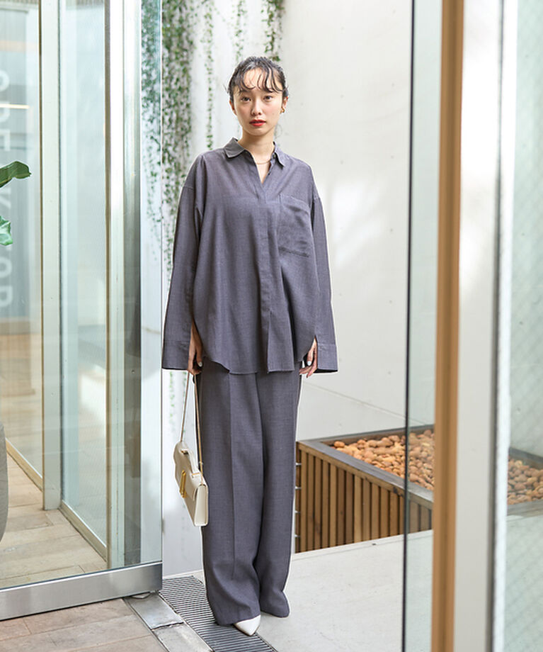 Rouge vif「【セットアップ対応】エアリーボイルパンツ」|その他|
