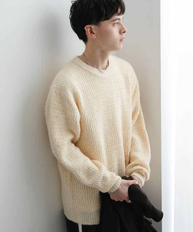 SENSE OF PLACE by URBAN RESEARCH「SENSE OF PLACE 『ユニセックス』ローゲージカラーニット」|ニット・セーター|