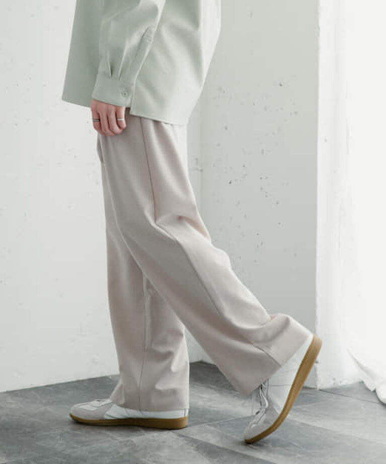 SENSE OF PLACE by URBAN RESEARCH「SENSE OF PLACE 『イージーケア』ダブルタックワイドパンツ」|その他|