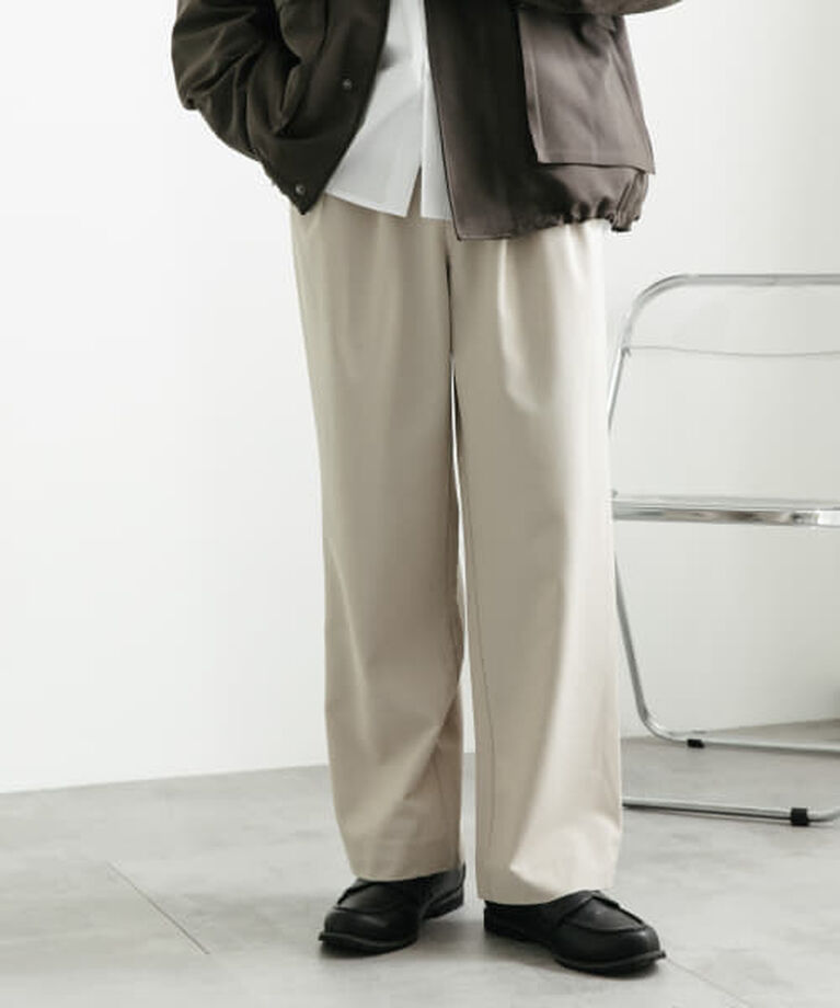 SENSE OF PLACE by URBAN RESEARCH「SENSE OF PLACE 『イージーケア』ダブルタックワイドパンツ」|その他|