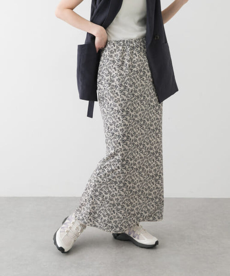 SENSE OF PLACE by URBAN RESEARCH「SENSE OF PLACE コバナガラナロースカート」|スカート|WHITE