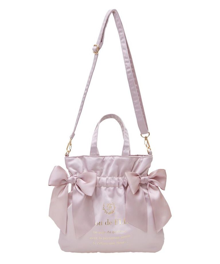 Maison de FLEUR「ダブルリボン2Wayトートバッグ」|その他|
