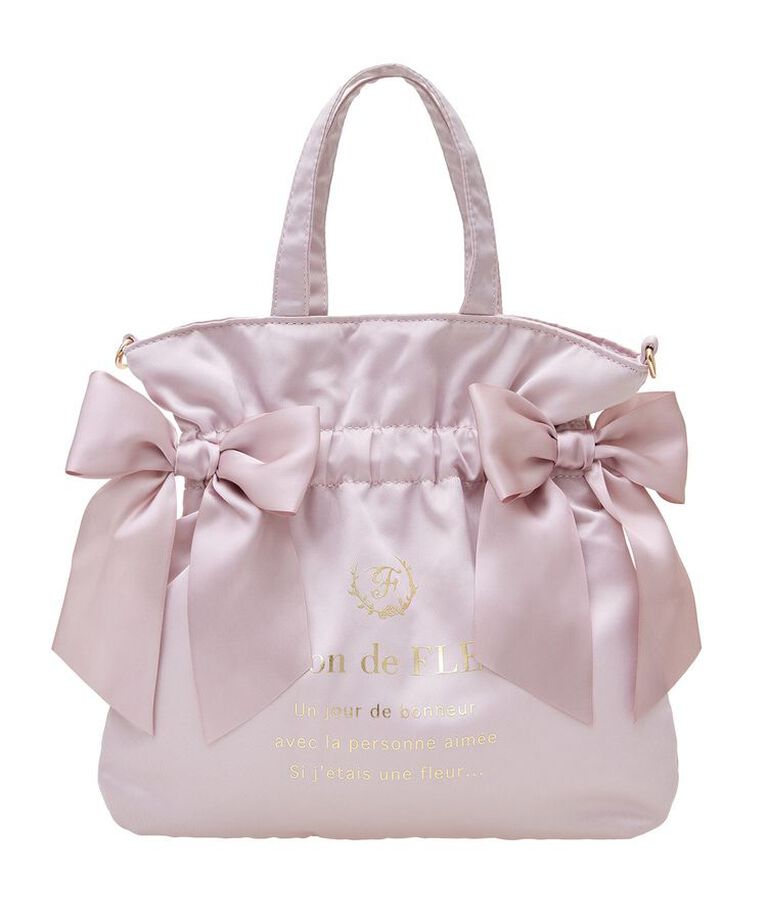 Maison de FLEUR「ダブルリボン2Wayトートバッグ」|その他|