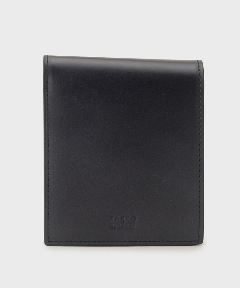 TAKEO KIKUCHI「ヘビタンレザー 2つ折り財布」|財布|ﾌﾞﾗｯｸ(019)