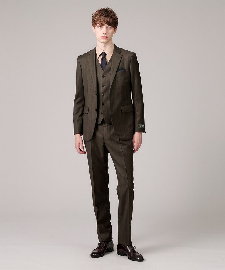 TAKEO KIKUCHI「【DORMEUIL】グレンストライプ スーツ」|スーツ|