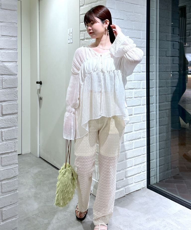  「レースフレアパンツ」|その他|