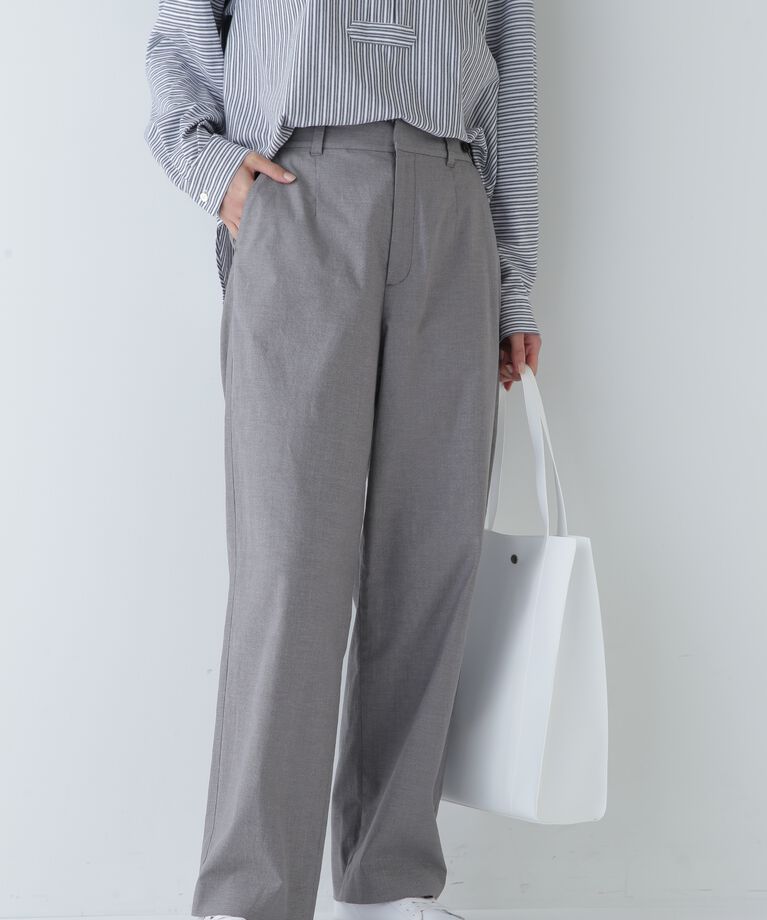  「◆先染めドビーストレッチパンツ」|その他|チャコール1