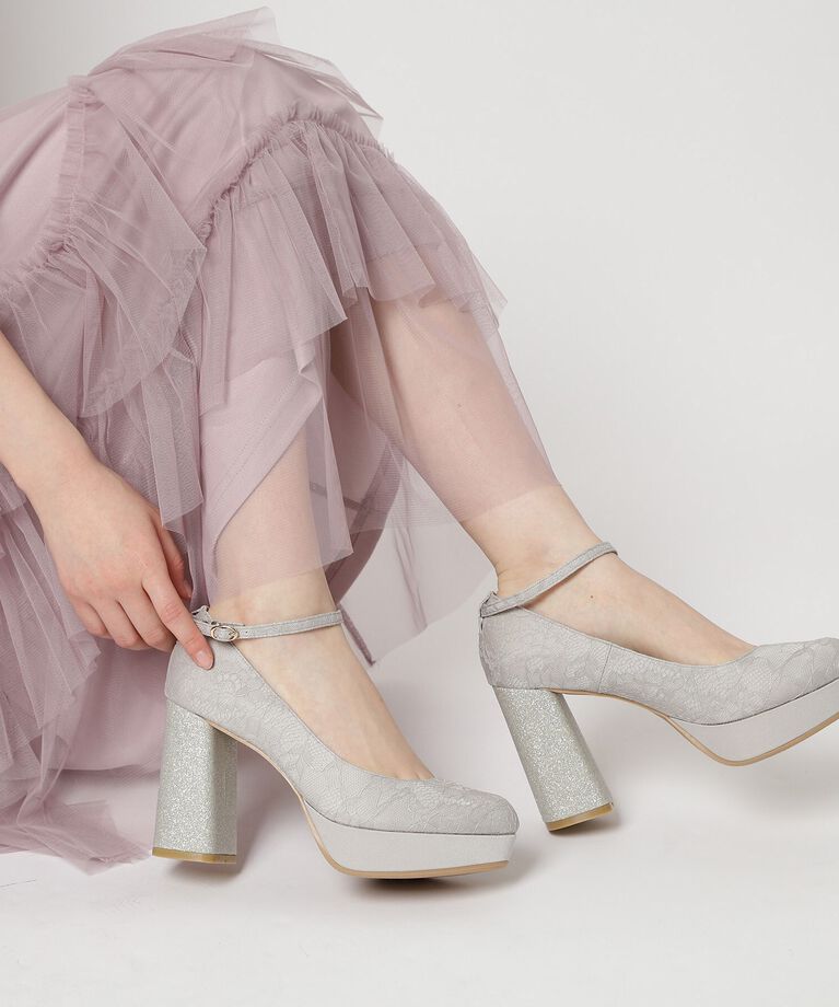 ESPERANZA「チャンキーヒール厚底パンプス」|パンプス|