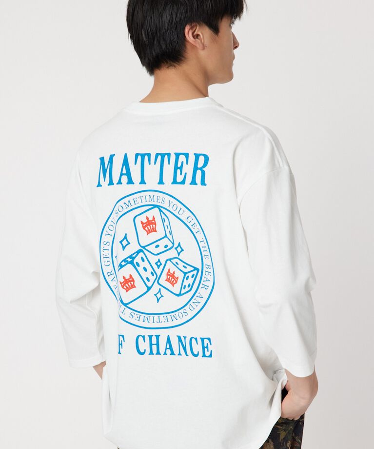 RODEO CROWNS「ダイス3/4スリーブTシャツ」|Tシャツ・カットソー|WHT