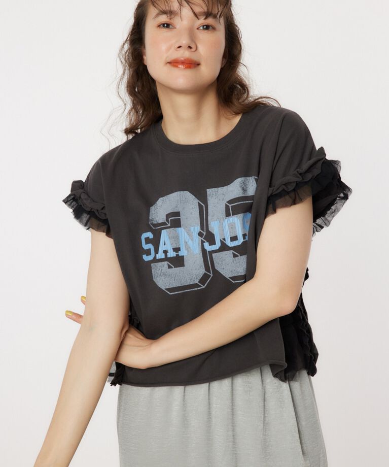 RODEO CROWNS「フリルナンバートップス」|Tシャツ・カットソー|