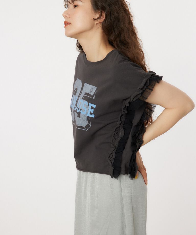 RODEO CROWNS「フリルナンバートップス」|Tシャツ・カットソー|