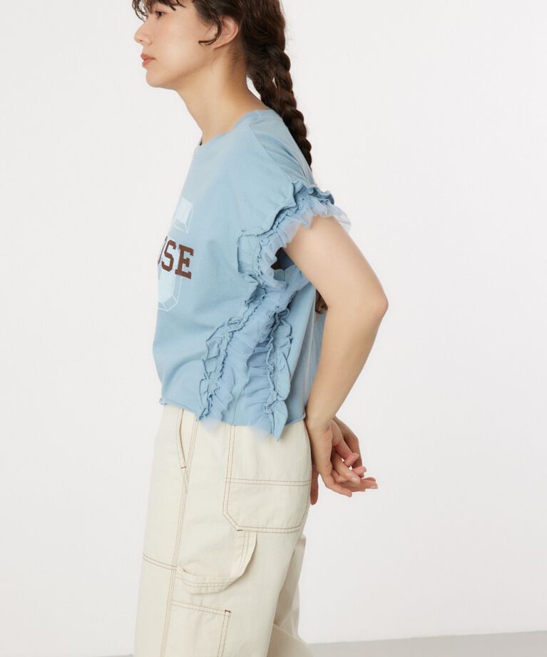 RODEO CROWNS「フリルナンバートップス」|Tシャツ・カットソー|