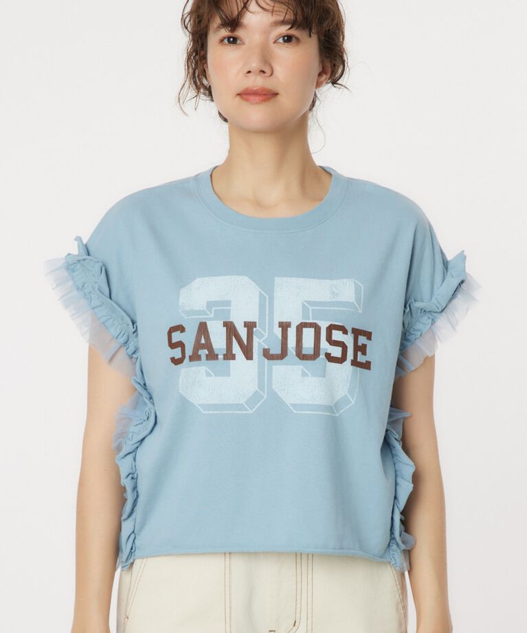 RODEO CROWNS「フリルナンバートップス」|Tシャツ・カットソー|