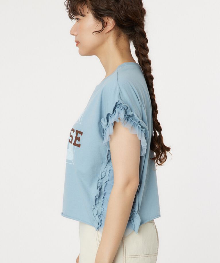 RODEO CROWNS「フリルナンバートップス」|Tシャツ・カットソー|