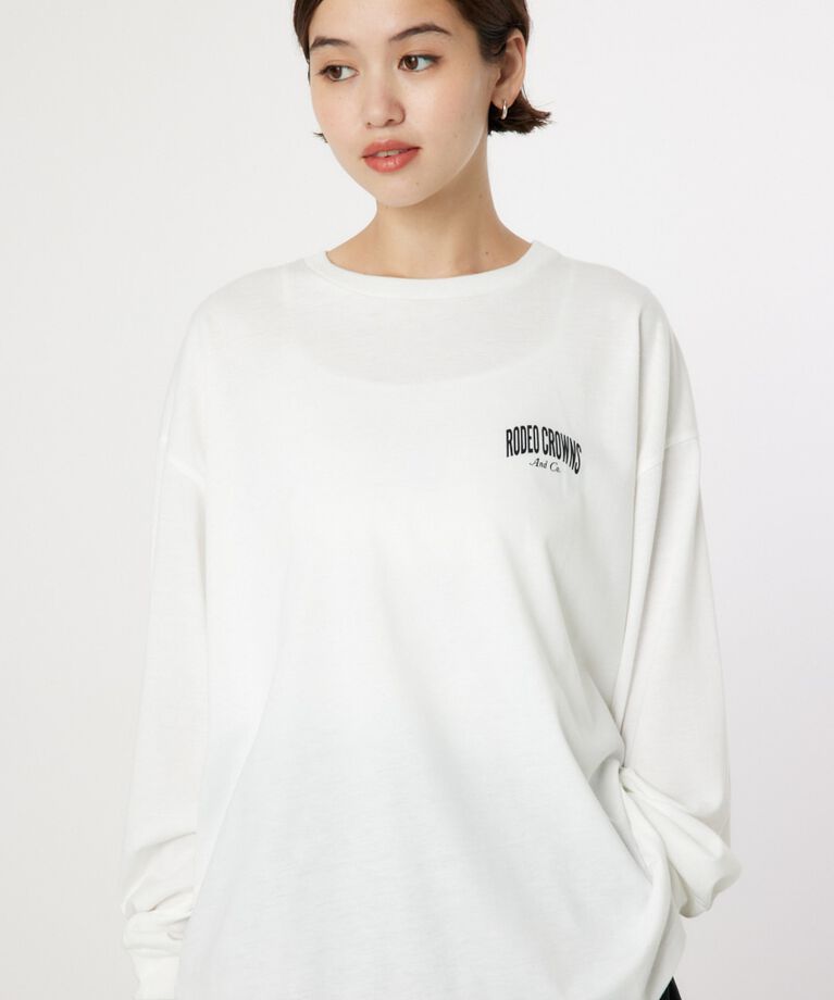RODEO CROWNS「RCSアップリケロゴL/S Tシャツ」|Tシャツ・カットソー|