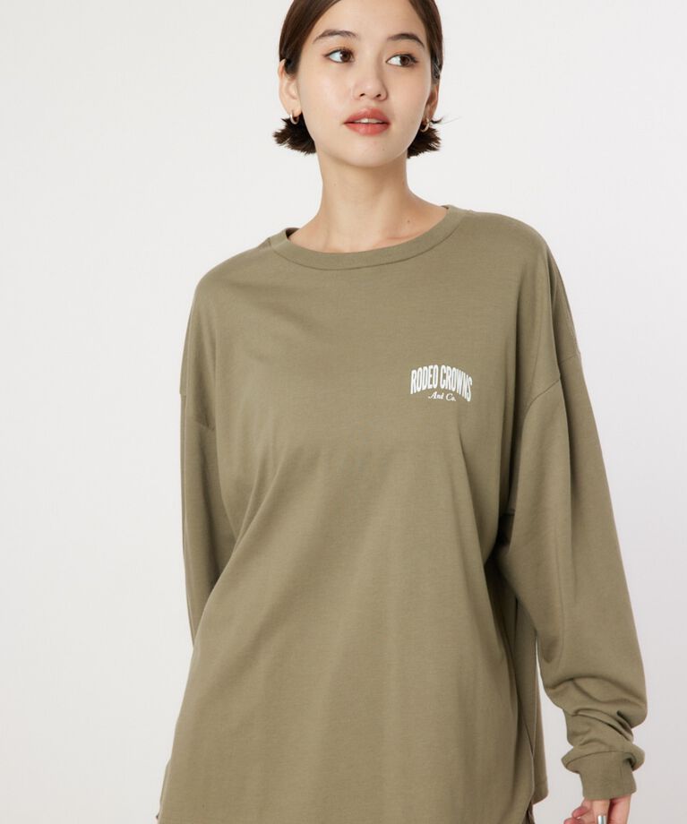 RODEO CROWNS「RCSアップリケロゴL/S Tシャツ」|Tシャツ・カットソー|