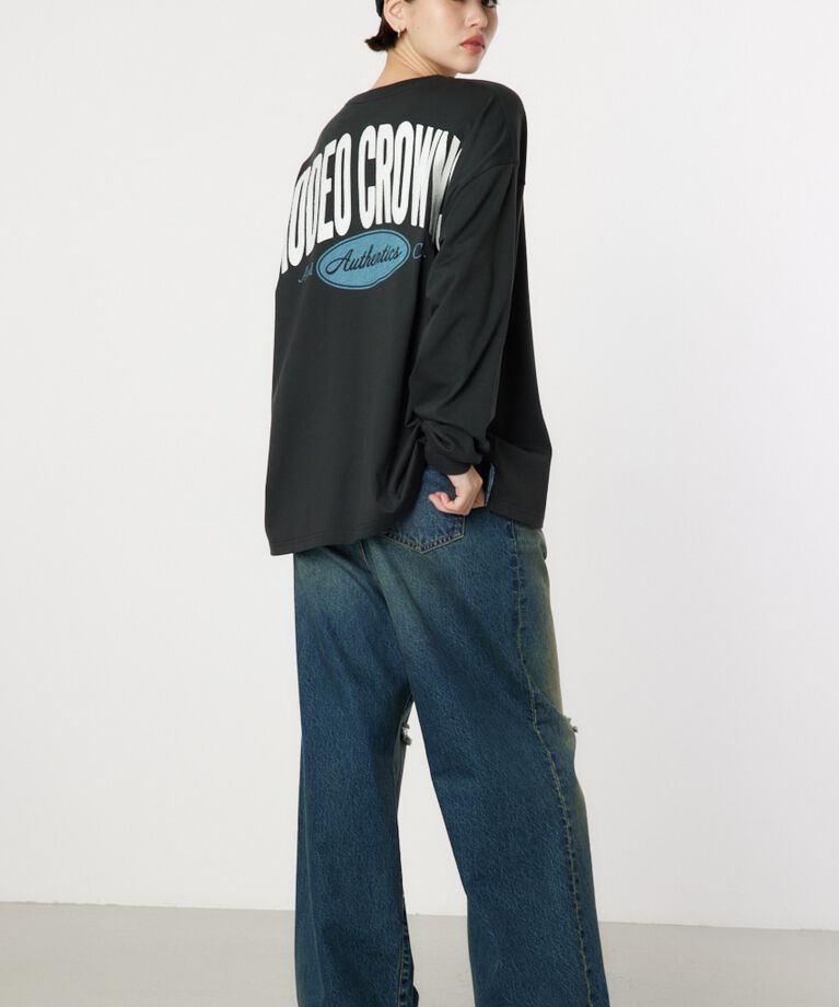 RODEO CROWNS「RCSアップリケロゴL/S Tシャツ」|Tシャツ・カットソー|