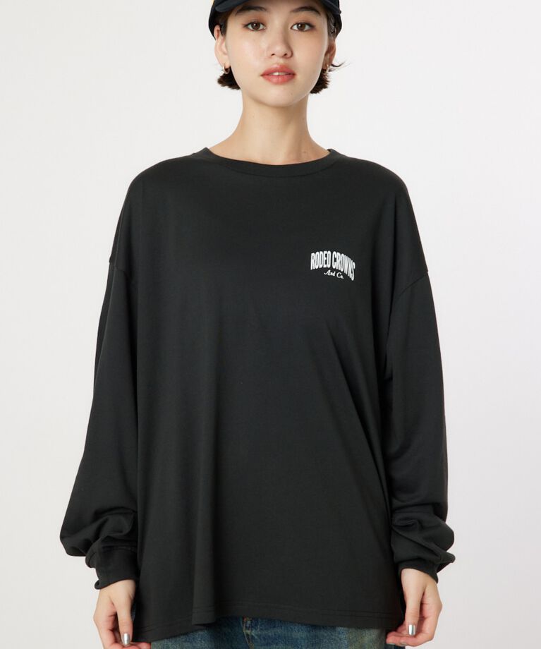 RODEO CROWNS「RCSアップリケロゴL/S Tシャツ」|Tシャツ・カットソー|