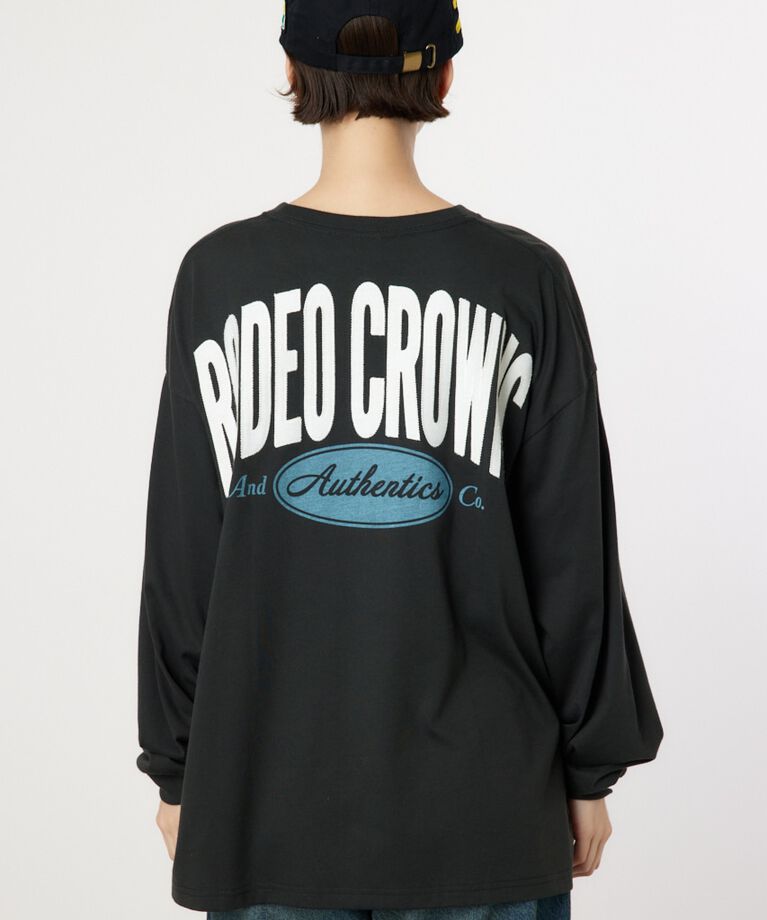 RODEO CROWNS「RCSアップリケロゴL/S Tシャツ」|Tシャツ・カットソー|