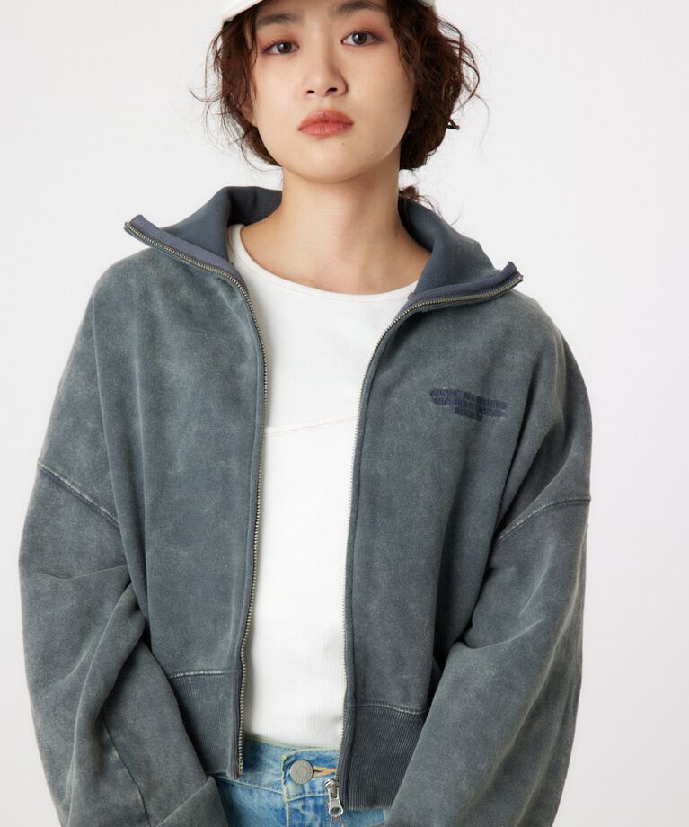RODEO CROWNS「スタンドネックスウェットブルゾン」|その他|C.GRY