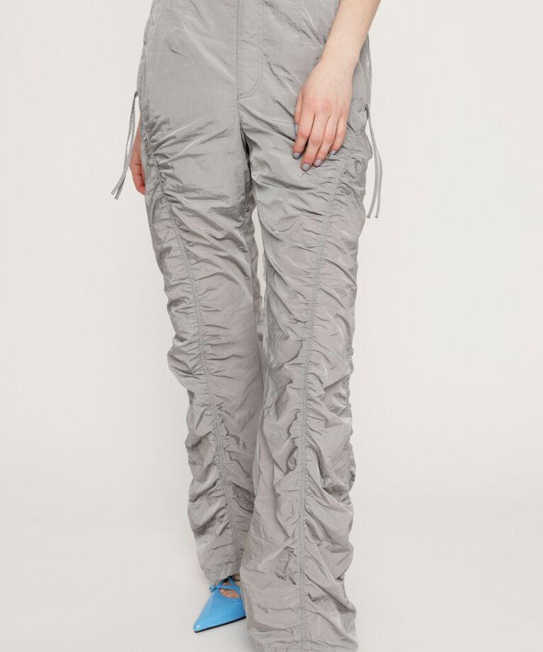 SLY「ASYMMETRY GATHER パンツ」|その他|SLV
