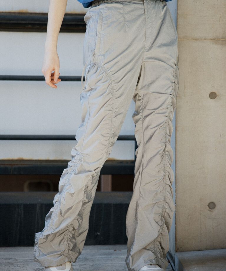 SLY「ASYMMETRY GATHER パンツ」|その他|