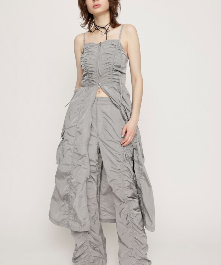 SLY「ASYMMETRY GATHER パンツ」|その他|