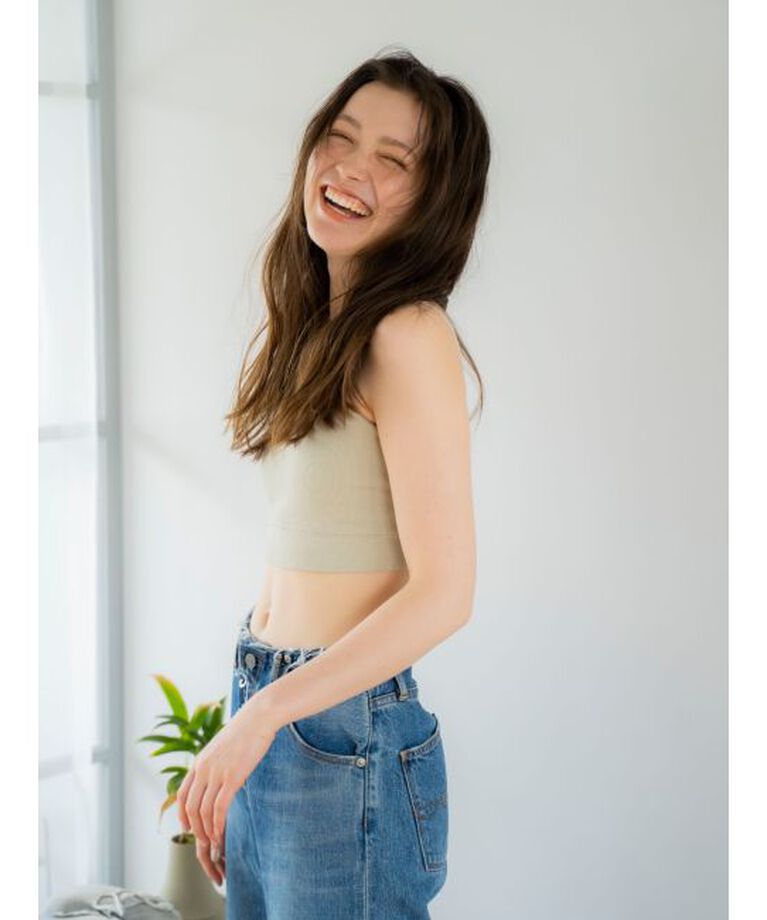 Ungrid「ダブルストラップブラトップ」|Tシャツ・カットソー|