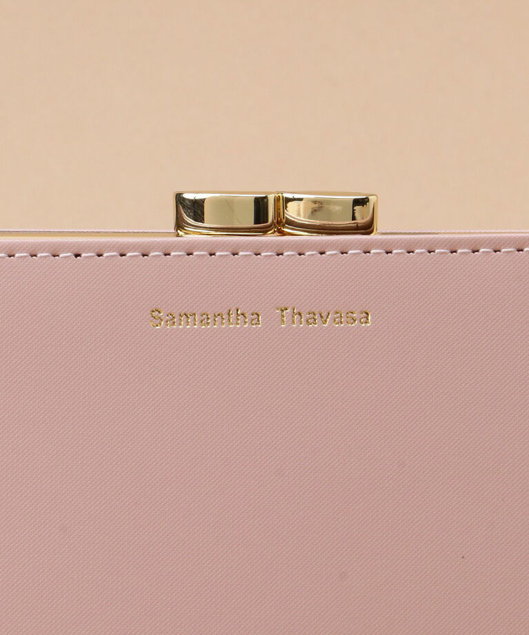 Samantha Thavasa「スマートバイカラー 口金折財布」|財布|