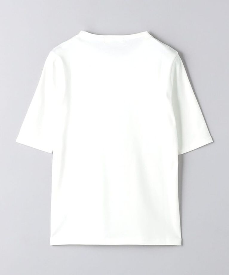 AEWEN MATOPH「＜AEWEN MATOPH＞コットン フライス 5分袖 クルーネックTシャツ」|Tシャツ・カットソー|
