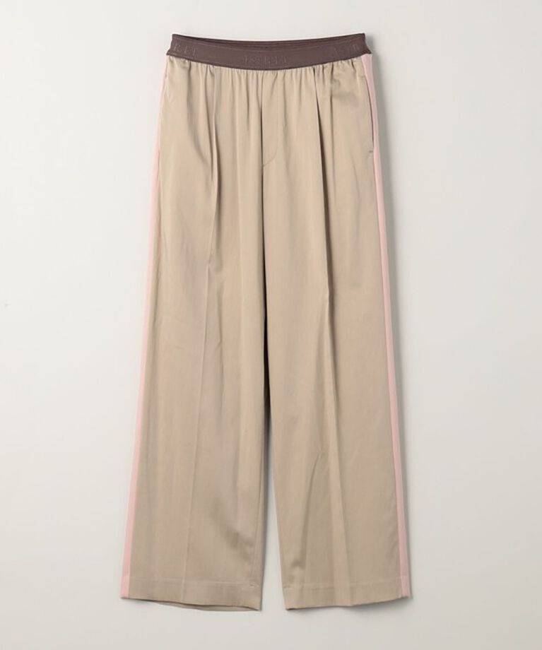 ASTRAET「＜ASTRAET＞CU/N サテン ソクショウ ワイドパンツ」|その他|BEIGE