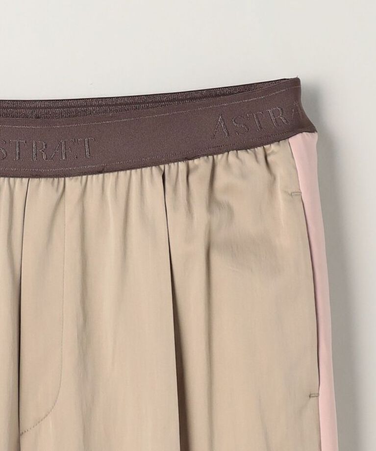 ASTRAET「＜ASTRAET＞CU/N サテン ソクショウ ワイドパンツ」|その他|