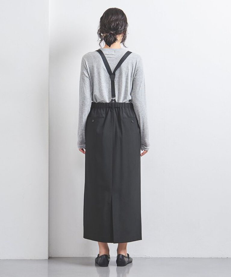 UNITED ARROWS「サスペンダー スカート」|スカート|
