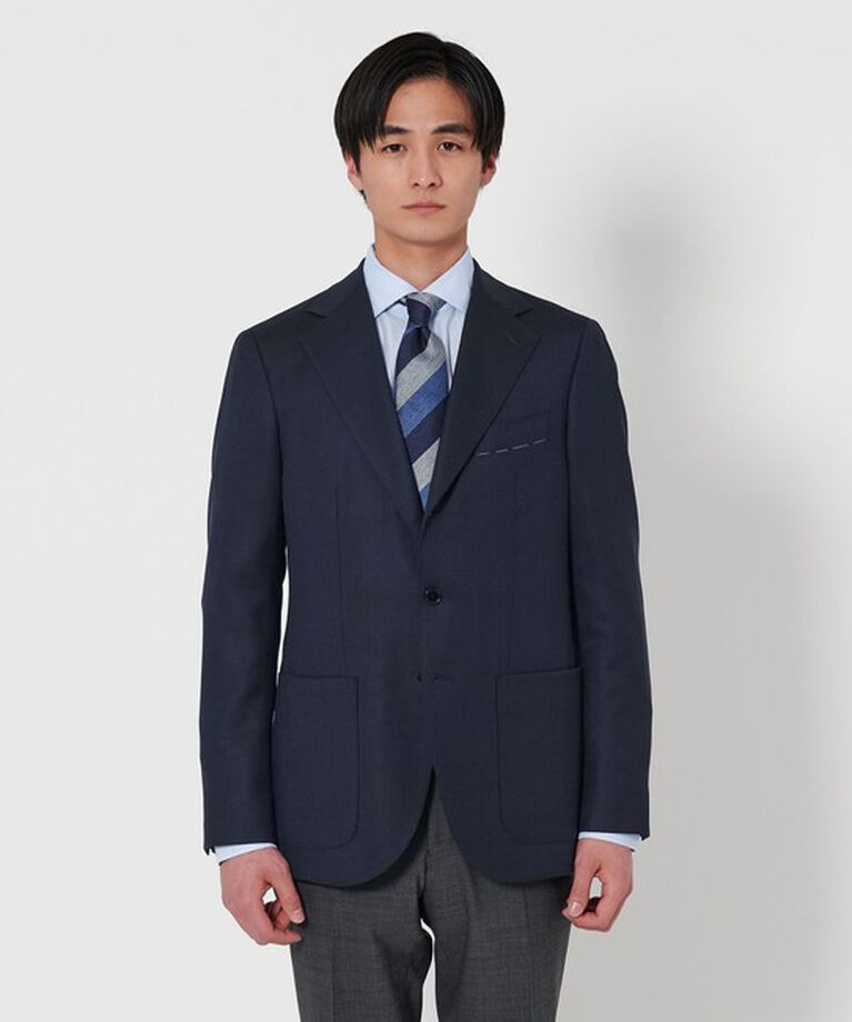 UNITED ARROWS「タスマニア ウール メッシュ 3Bジャケット S-MODEL」|テーラードジャケット|
