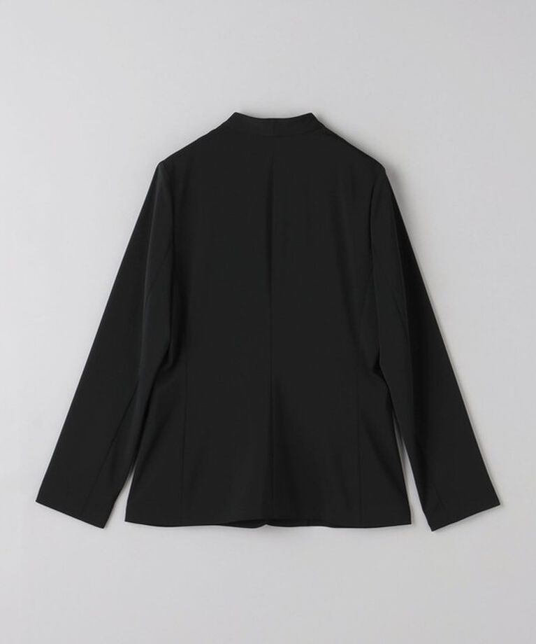 UNITED ARROWS「FEEL CLEAN Vノーカラー ジャケット」|ノーカラージャケット|