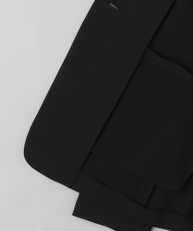 UNITED ARROWS「FEEL CLEAN Vノーカラー ジャケット」|ノーカラージャケット|
