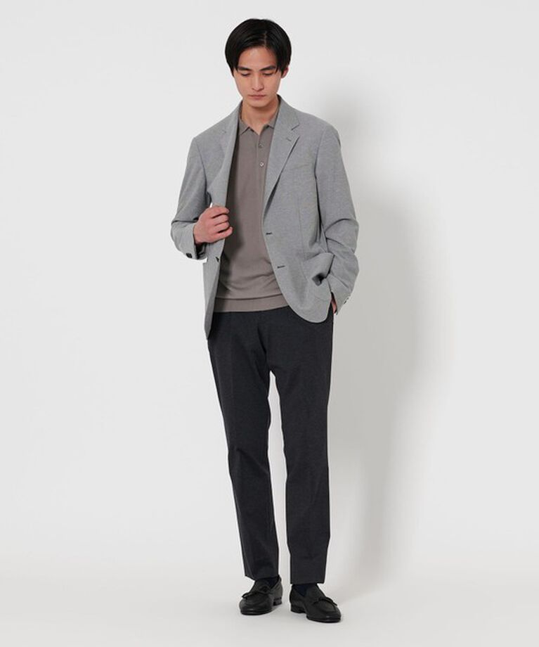 UNITED ARROWS「ウール ハイゲージ ニットポロシャツ」|ポロシャツ|