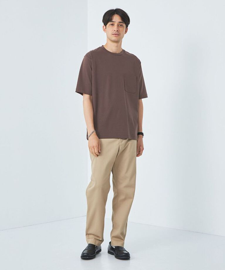 UNITED ARROWS green label relaxing「オーガニック ポンチ クルーネック Tシャツ」|Tシャツ・カットソー|