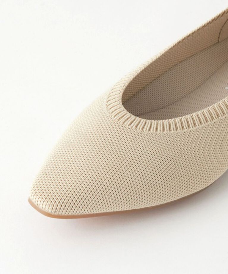 UNITED ARROWS green label relaxing「ウェルネス ニット フラットシューズ -撥水・ウォッシャブル-」|ローファー|