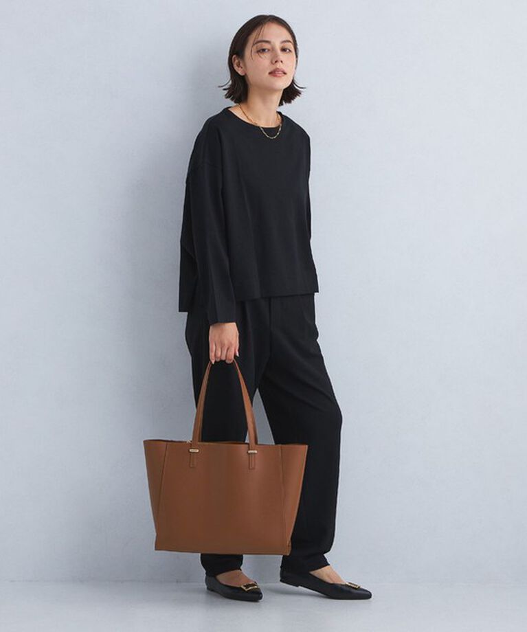 UNITED ARROWS green label relaxing「【WEB限定】ワンポイント シンプル トートバッグ（ソフトPCバッグ付） / A4 / 通勤」|トートバッグ|