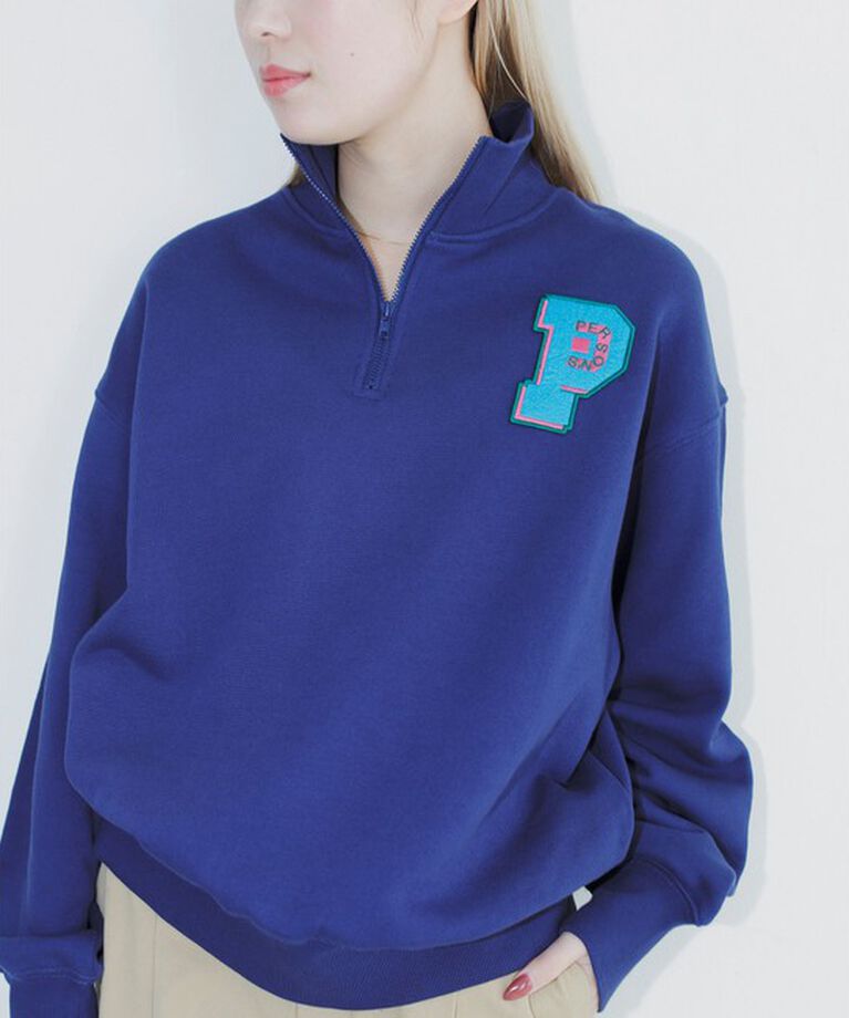 UNITED ARROWS green label relaxing「＜PERSON'S × green label relaxing＞ハーフジップ プルオーバー」|スウェット・ジャージ|NAVY